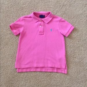 Pink Toddler Girl Polo 3T